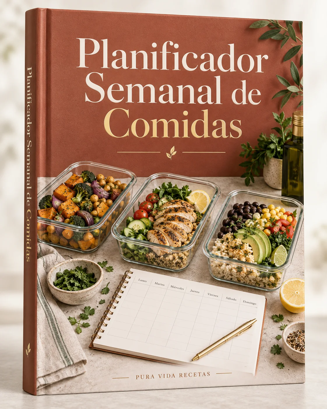 Planificador Semanal de Comidas — Pura Vida Recetas